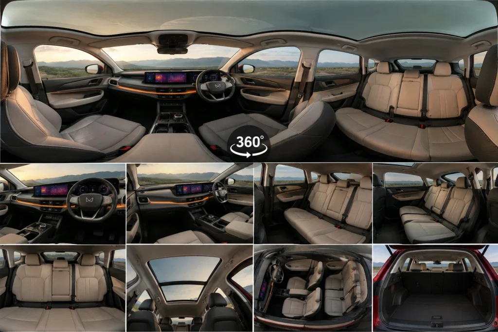 Mahindra XEV 9e Price & Interior 360 View 